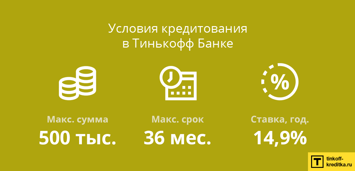 Тинькофф банк кредит наличными пенсионерам