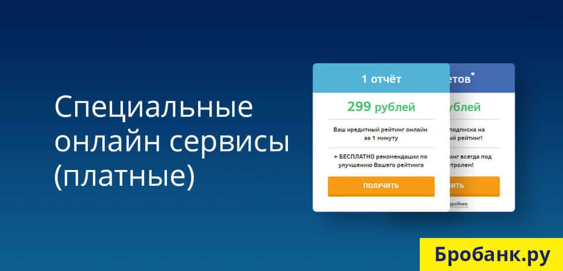 Кредитная история рейтинг 1