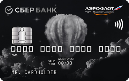 credit card sberbank aeroflot signature