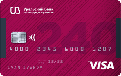 Кредитная карта УБРиР 240 дней без процентов