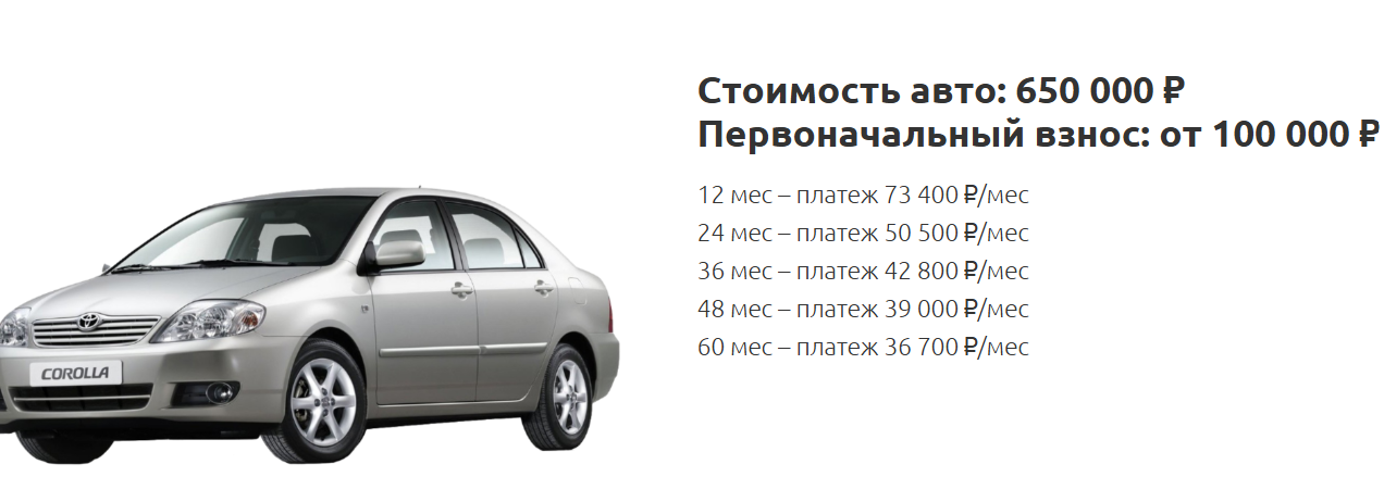 Лизинг и рассрочка