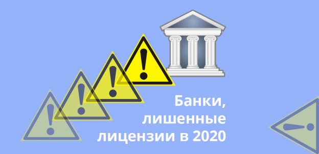 Банки, лишенные лицензии в 2020 году