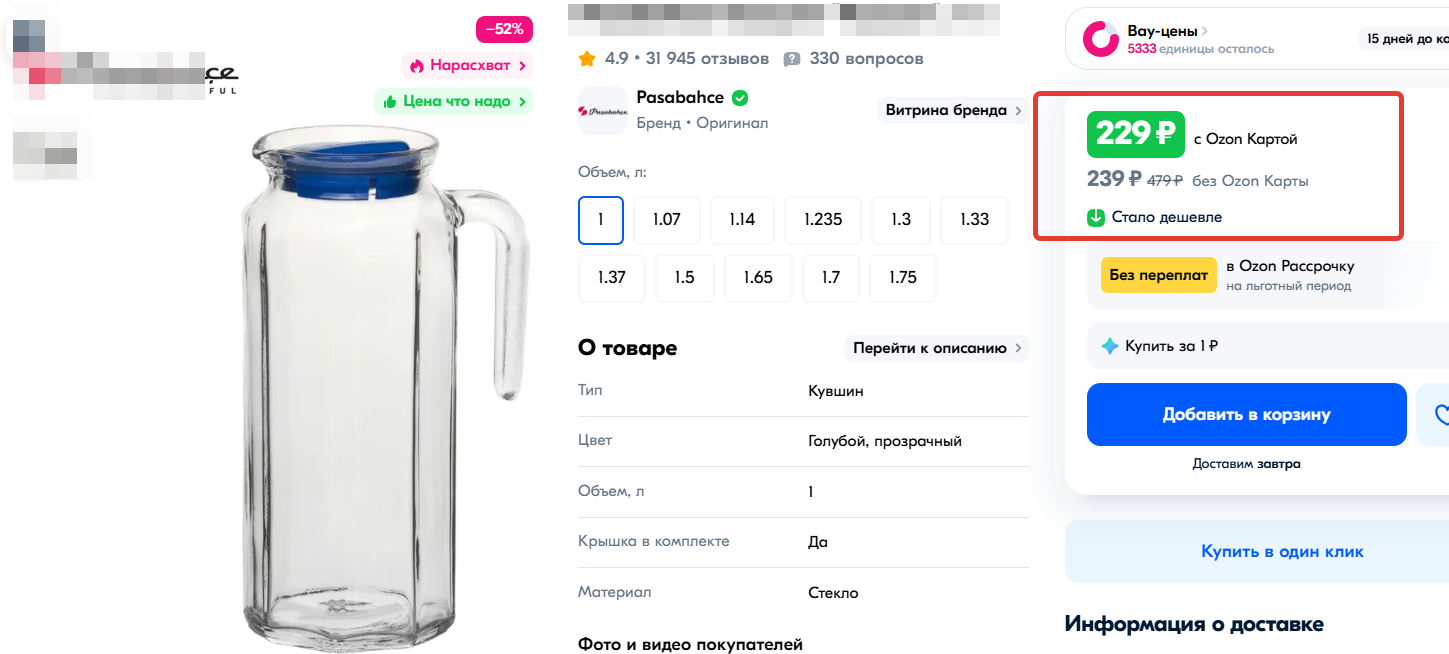Зачем нужна карта Озон