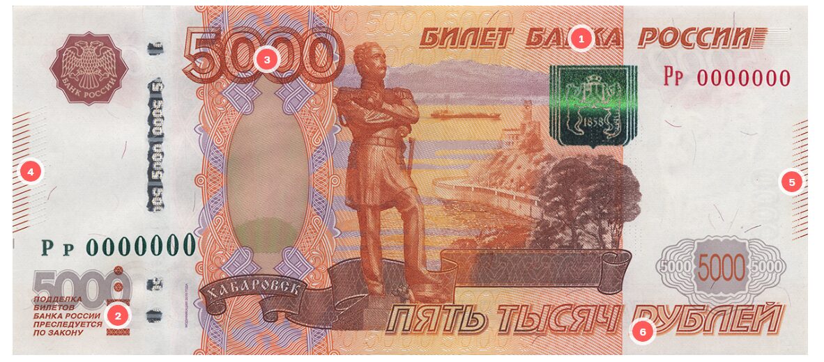 Проверить 5000 на ощупь