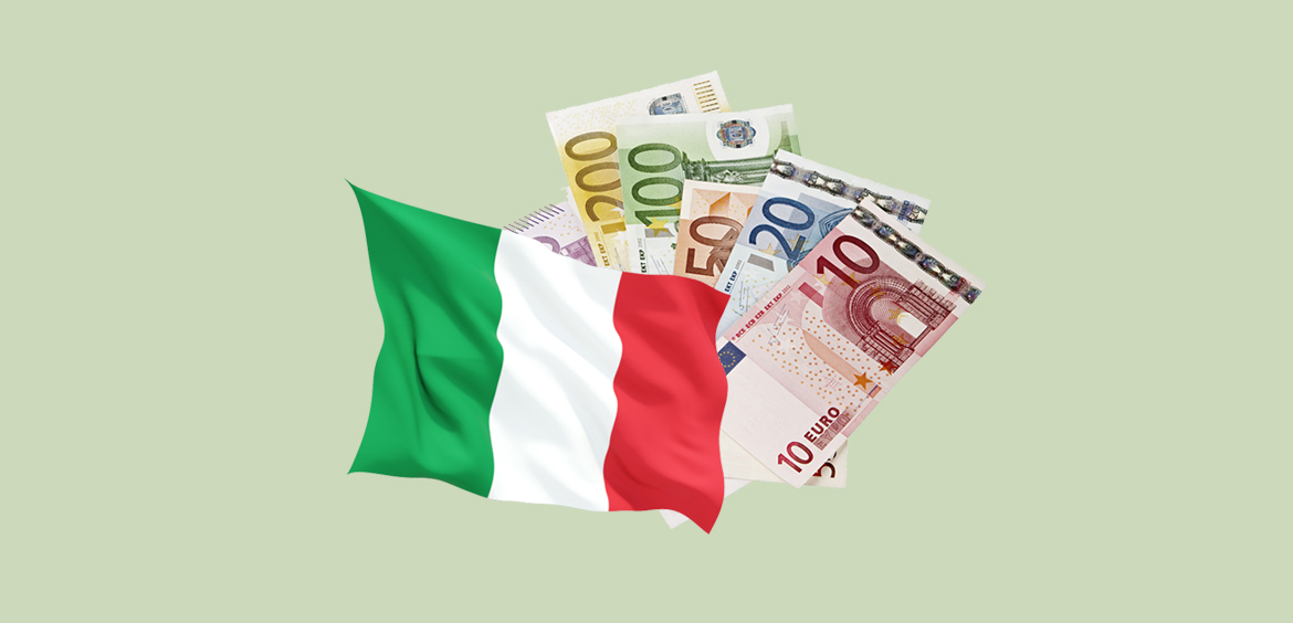 Как отправить деньги в Евро в Италию