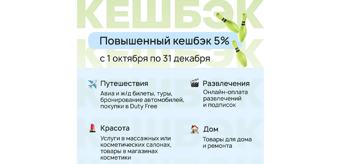 Банк ДОМ.РФ улучшает условия начисления кешбэка