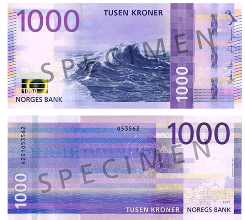 1000 норвежских крон