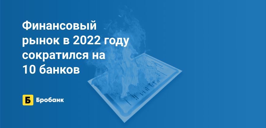 Рекордно мало закрылось банков за 2022 год | Бробанк.ру