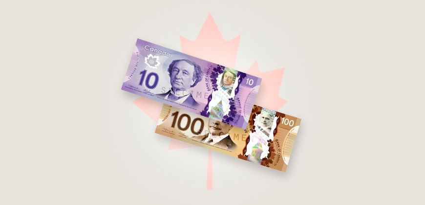 Валюта Канады - название, курс, купюры и монеты