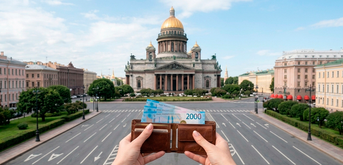 Средняя зарплата в Санкт-Петербурге