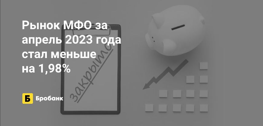 За апрель 2023 года закрыто 26 МФО | Бробанк.ру