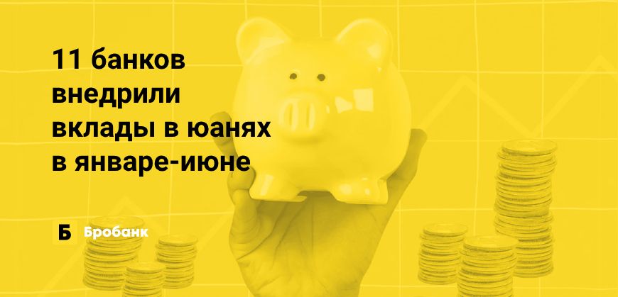 За полгода ассортимент вкладов в юанях вырос наполовину | Бробанк.ру