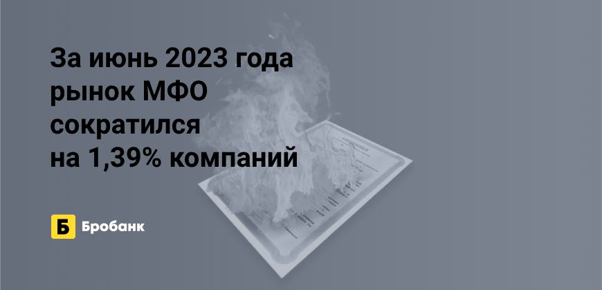 За июнь 2023 года закрыто 15 МФО | Бробанк.ру