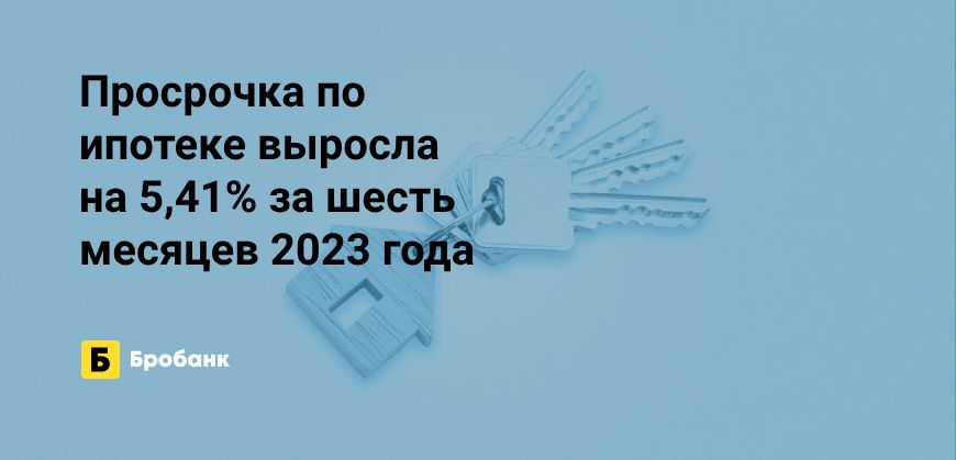 Доля просрочки по ипотеке в 2023 году сокращается | Бробанк.ру