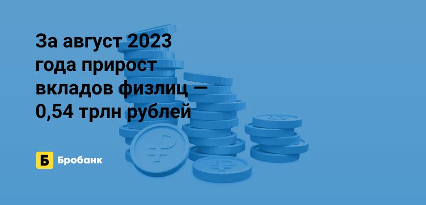 В 16 регионах за август 2023 года вклады физлиц сократились | Бробанк.ру
