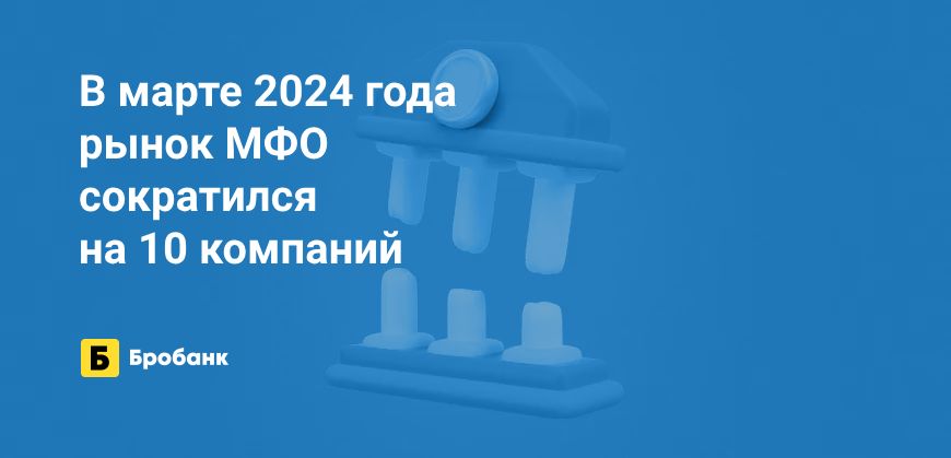 За март 2024 года закрыто 20 МФО | Бробанк.ру
