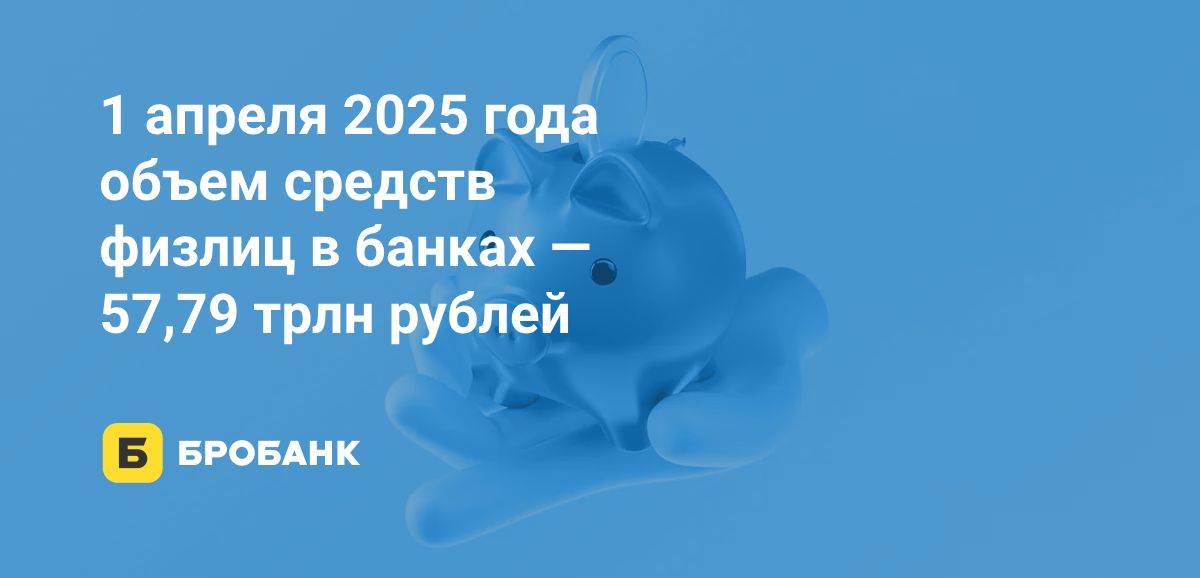 Объем вкладов в I квартале 2025 года увеличился | Бробанк.ру