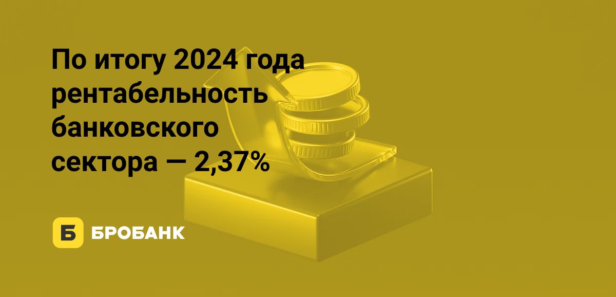 Рентабельность банков по итогу 2024 года увеличилась | Бробанк.ру