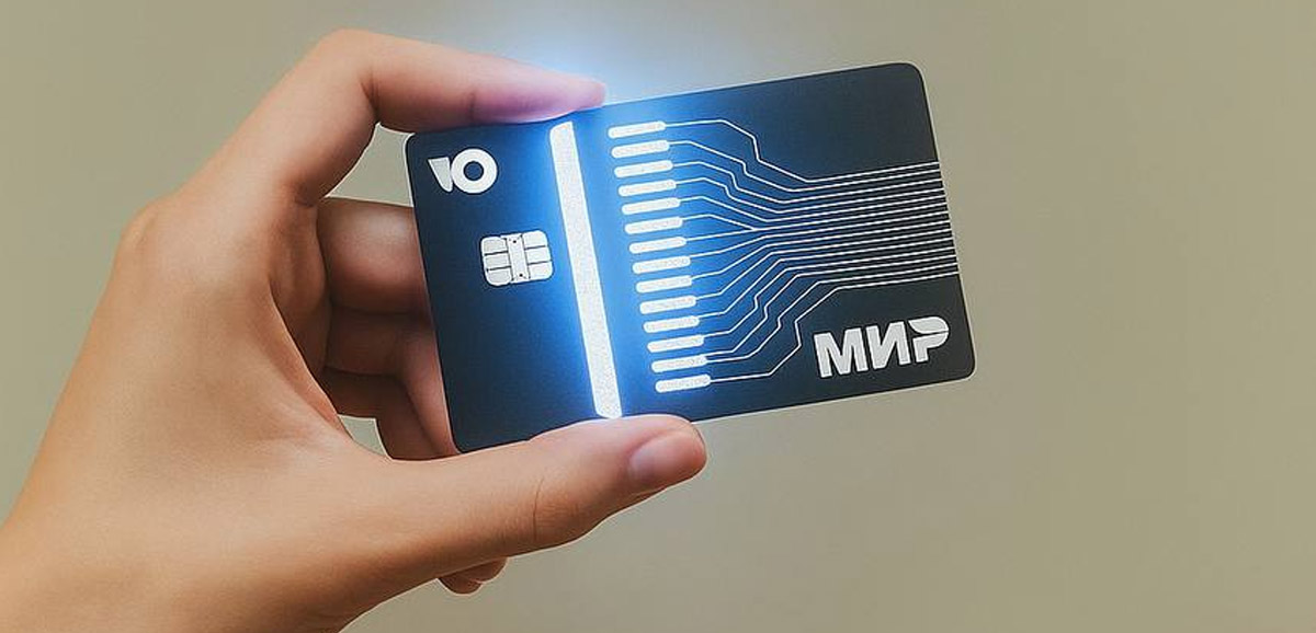ЮMoney представляет карту с микросхемой