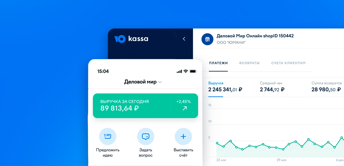 Как работает личный кабинет Юкасса