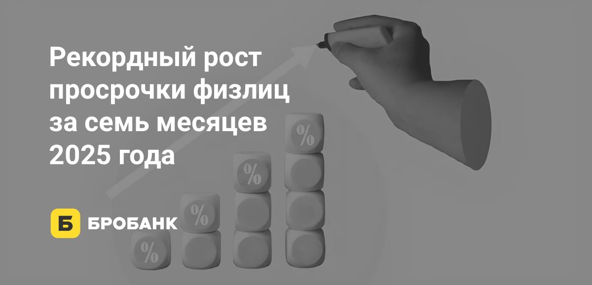 Просрочка физлиц в июле 2025 года | Бробанк.ру