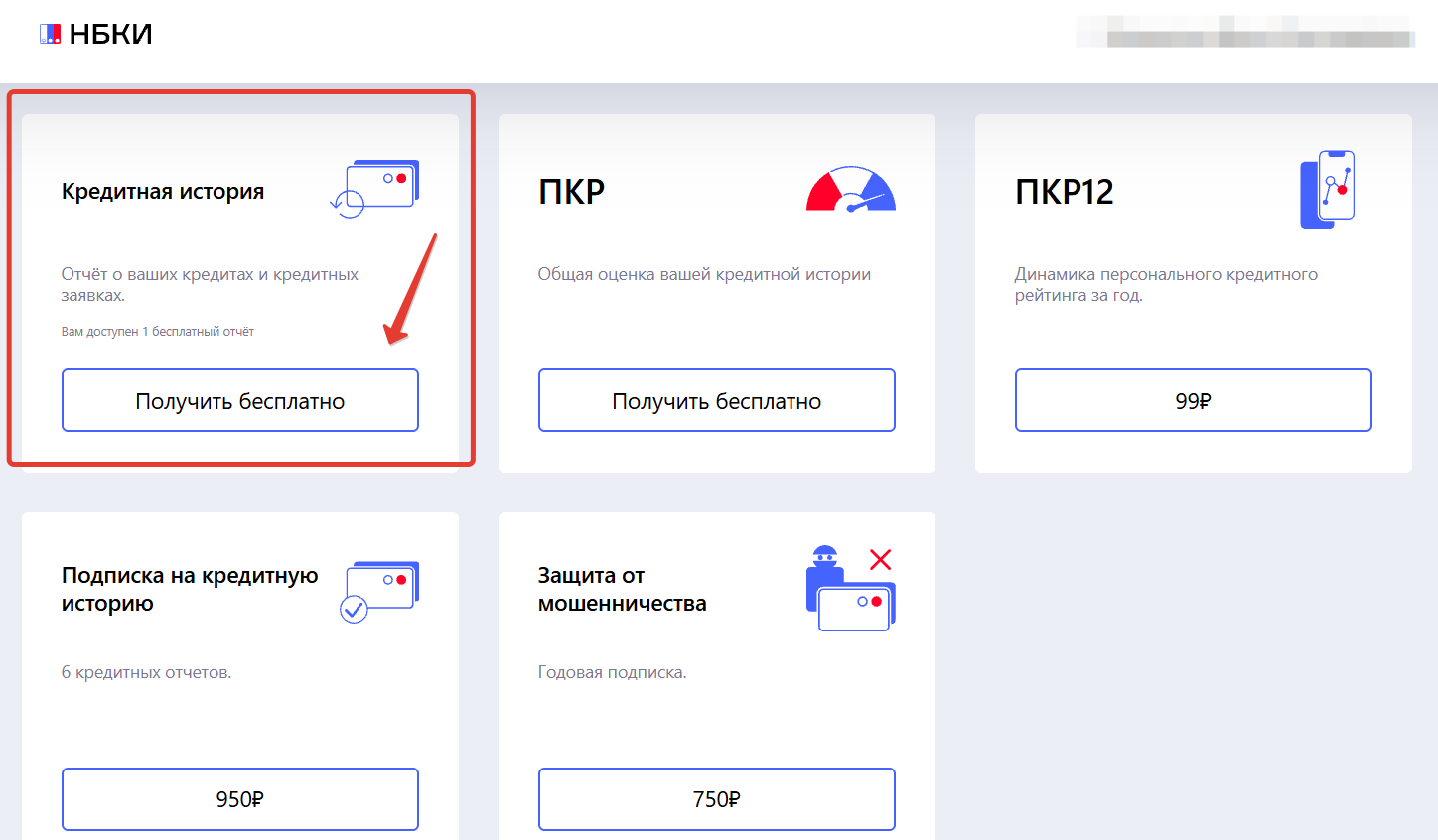 Проверить кредитную историю в НБКИ