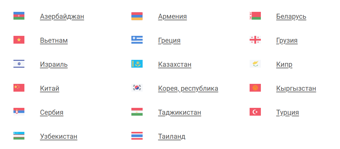 Страны Золотая Корона