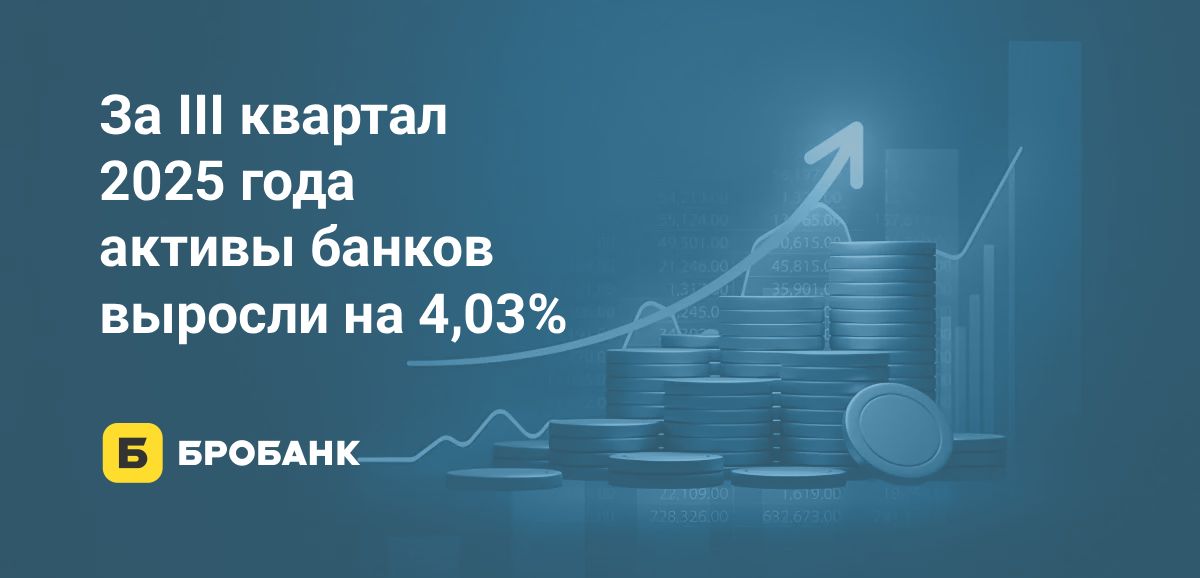 Активы банков за девять месяцев 2025 года выросли на 6,25 трлн рублей | Бробанк.ру