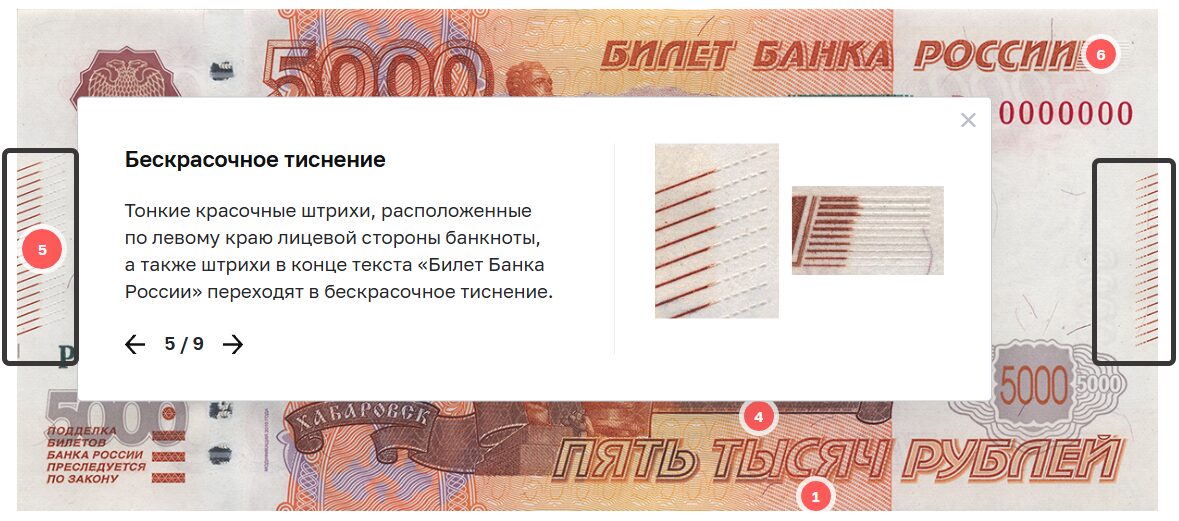 Тиснение 5000