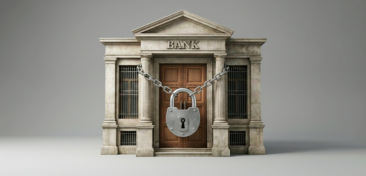 Закрытые банки в 2026 году
