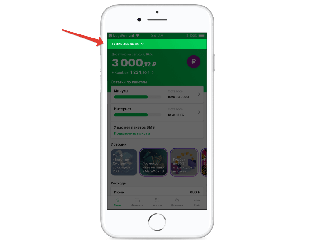 Мультиаккаунт МегаФон