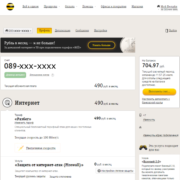 Домашний интернет
