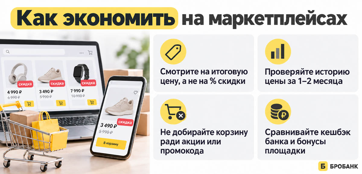 Как экономить на маркетплейсах: 4 главных правила